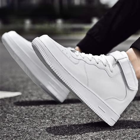 white hip hop sneakers